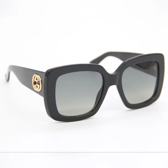 NEW GUCCI GG0141SN 001 WOMEN’S BLACK SUNGLASSES Sunglasses